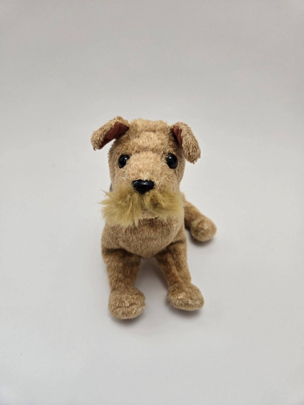 Ty Beanie Baby “Whiskers” the Airedale Terrier Dog - No Hang Tag (6 inch)